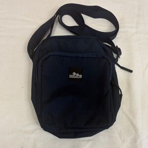 Sky Pirates Side Bag Navy Blue Nylon Crossbody Bag